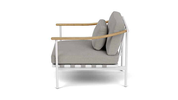 Around Deep Seating Sessel mit Teakarmlehnen