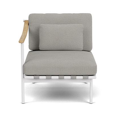 Around Deep Seating Sessel mit Teakarmlehne links