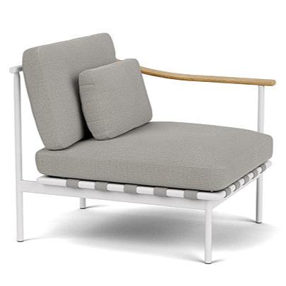 Around Deep Seating Sessel mit Teakarmlehne rechts