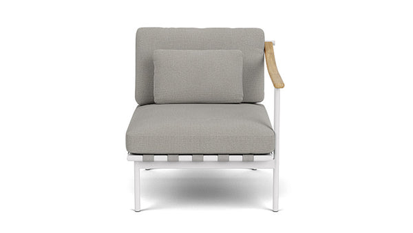 Around Deep Seating Sessel mit Teakarmlehne rechts