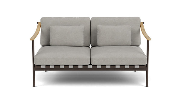 Around Deep Seating Sofa mit Teakarmlehnen 150 cm