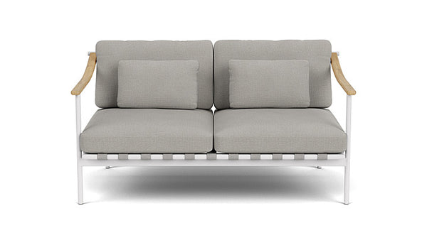 Around Deep Seating Sofa mit Teakarmlehnen 150 cm