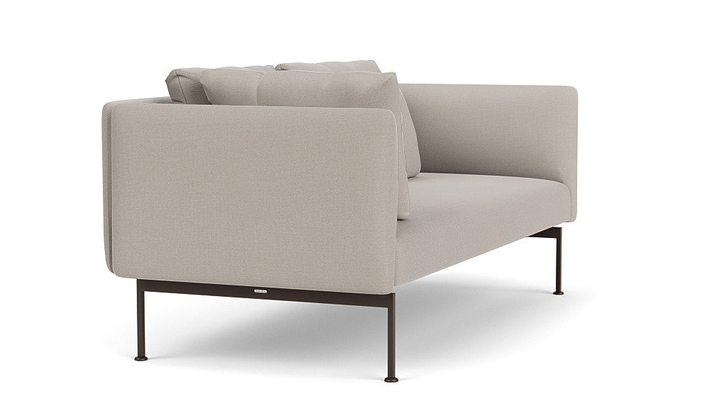 Layout Deep Seating Zweisitzer-Ecksofa mit hoher Armlehne