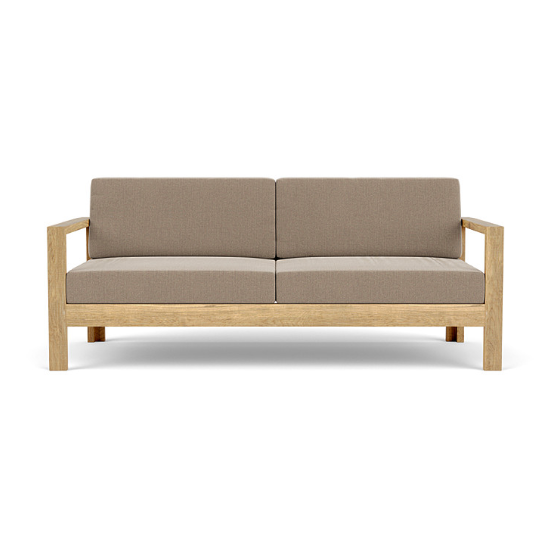 Linear Zweisitzer-Sofa