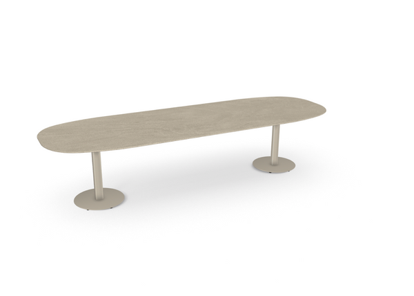 Table basse ovale Tribù T-TABLE 298 cm