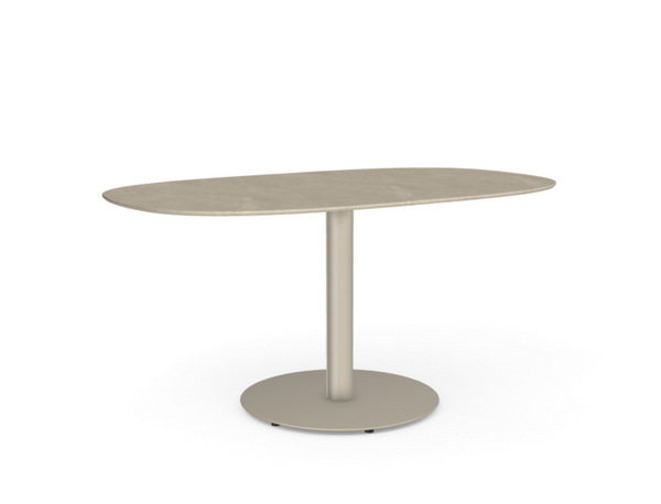 Tribù T-TABLE low dining table 136 cm