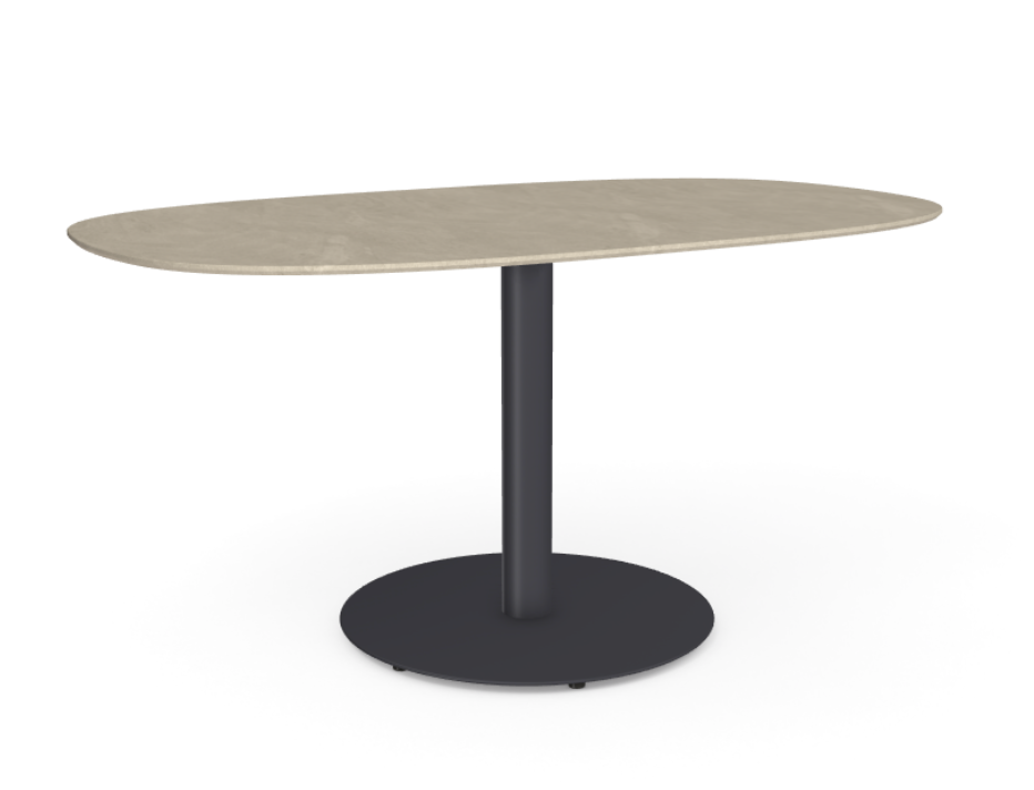 Tribù T-TABLE niedriger Esstisch 136 cm