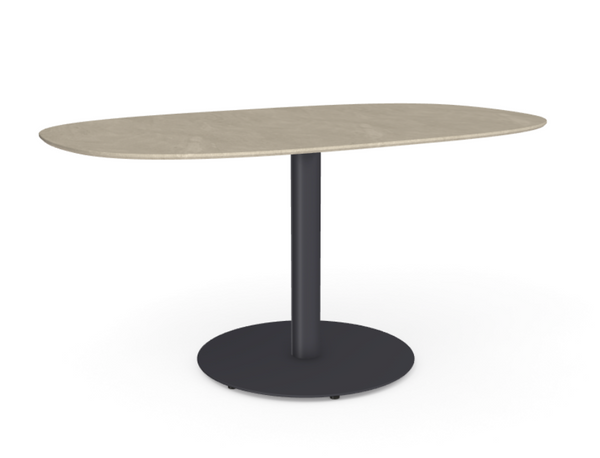 Tribù T-TABLE low dining table 136 cm