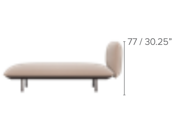 Tribù SENJA SOFA Meridienne