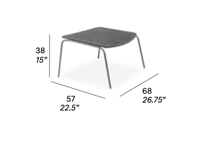 expormim Loungehocker Lapala 2er Set