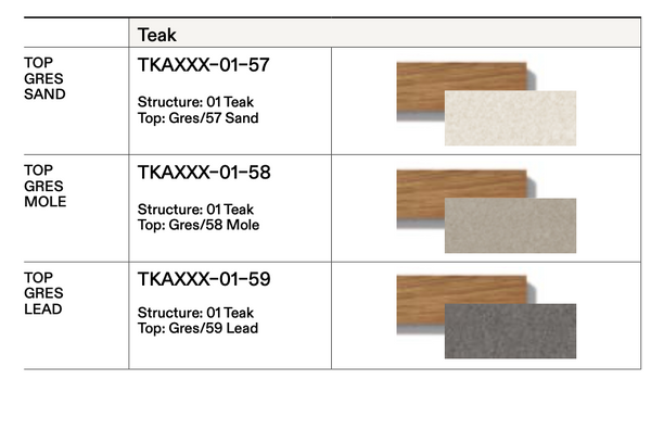 Roda Teka Table 182 cm