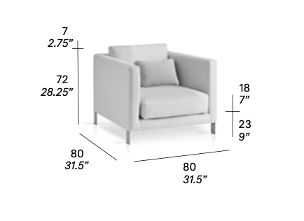 expormim Slim Sessel