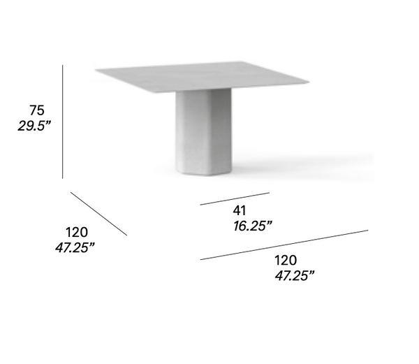 expormim Talo Esstisch 120 cm