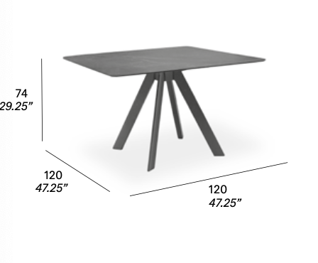 expormim Esstisch Atrivm 120 cm