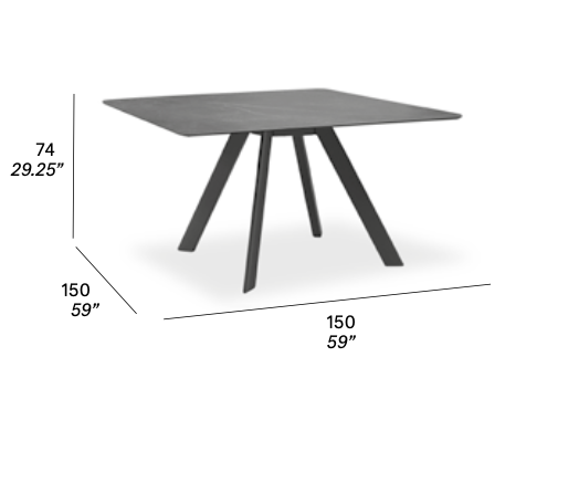 expormim Esstisch Atrivm 150 cm