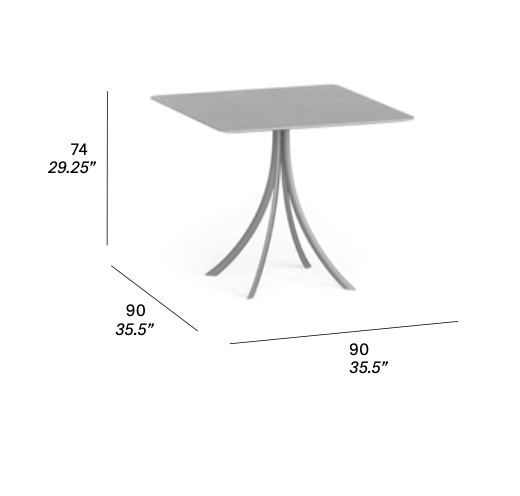 expormim Bistro-Tisch 90 cm