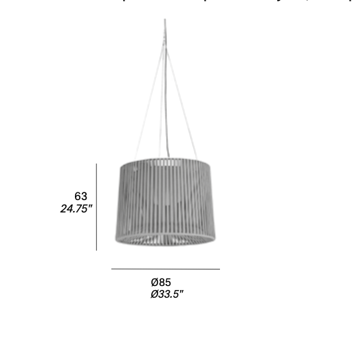 expormim Oh Lamp große Pendelleuchte