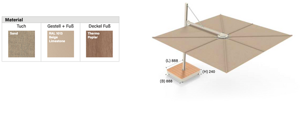 Umbrosa Versa UX Sand