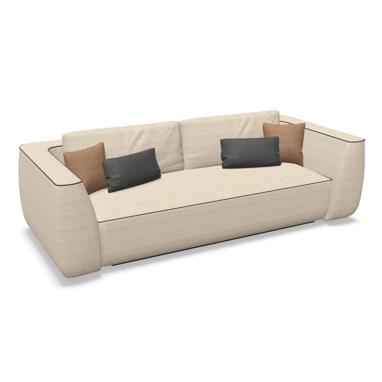 expormim Plump Sofa 235 cm