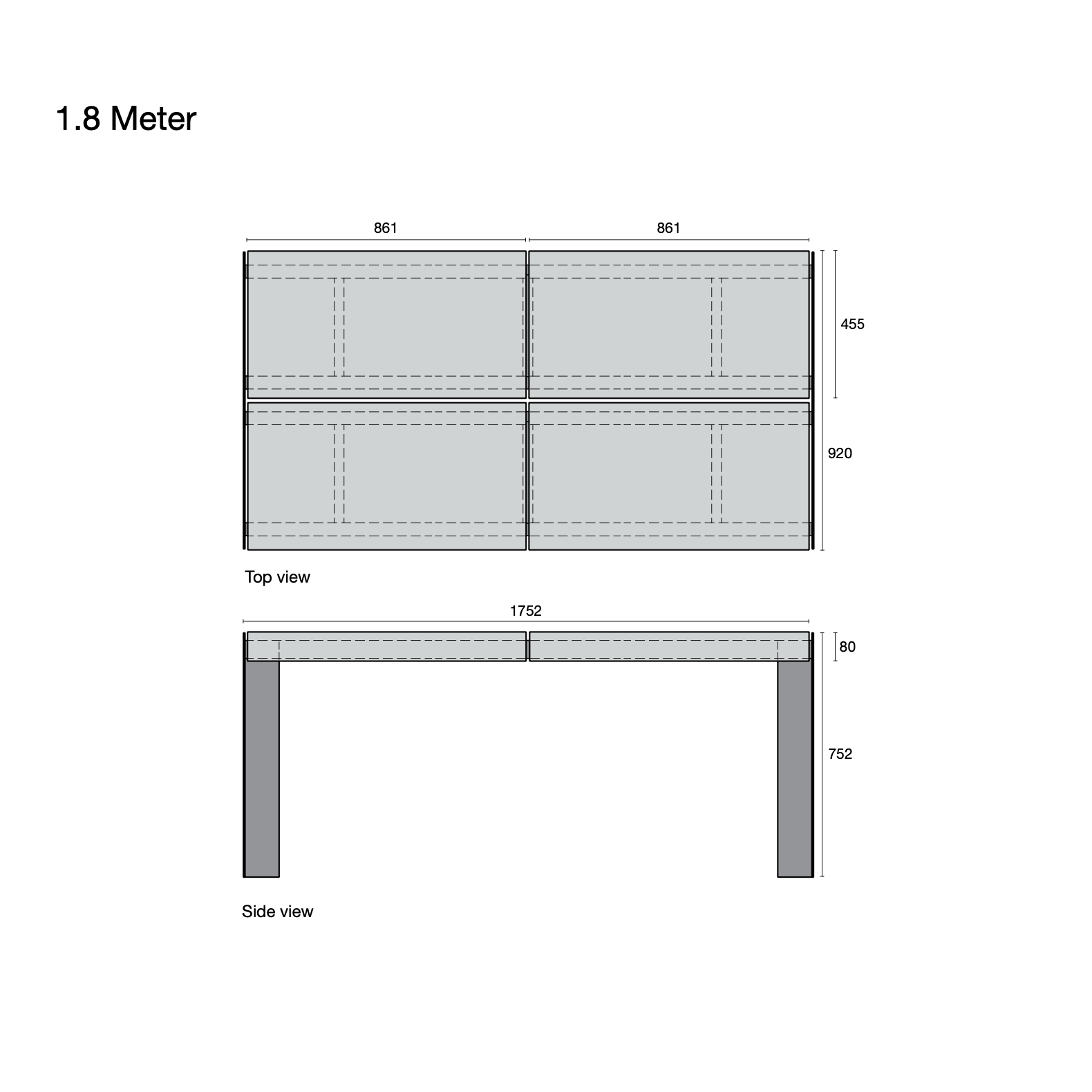 Datenblatt zum Atelier Vierkant Tisch Clay – Technische Details und Anpassungsoptionen