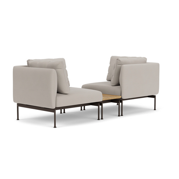 Layout Deep Seating Tete-a-Tete Set