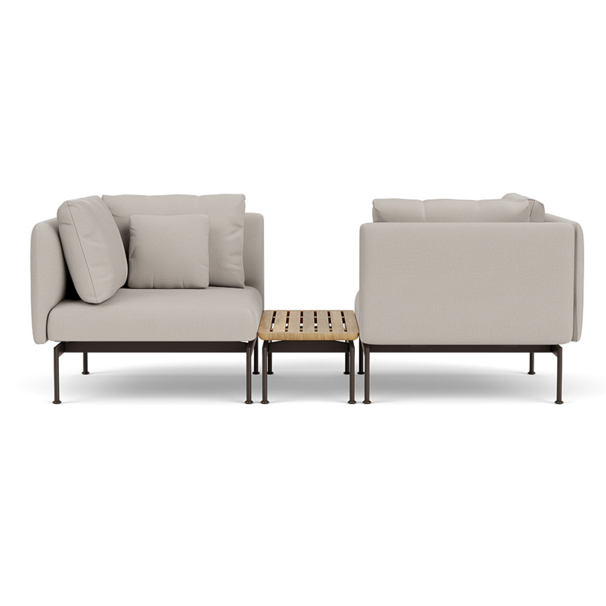 Layout Deep Seating Tete-a-Tete Set