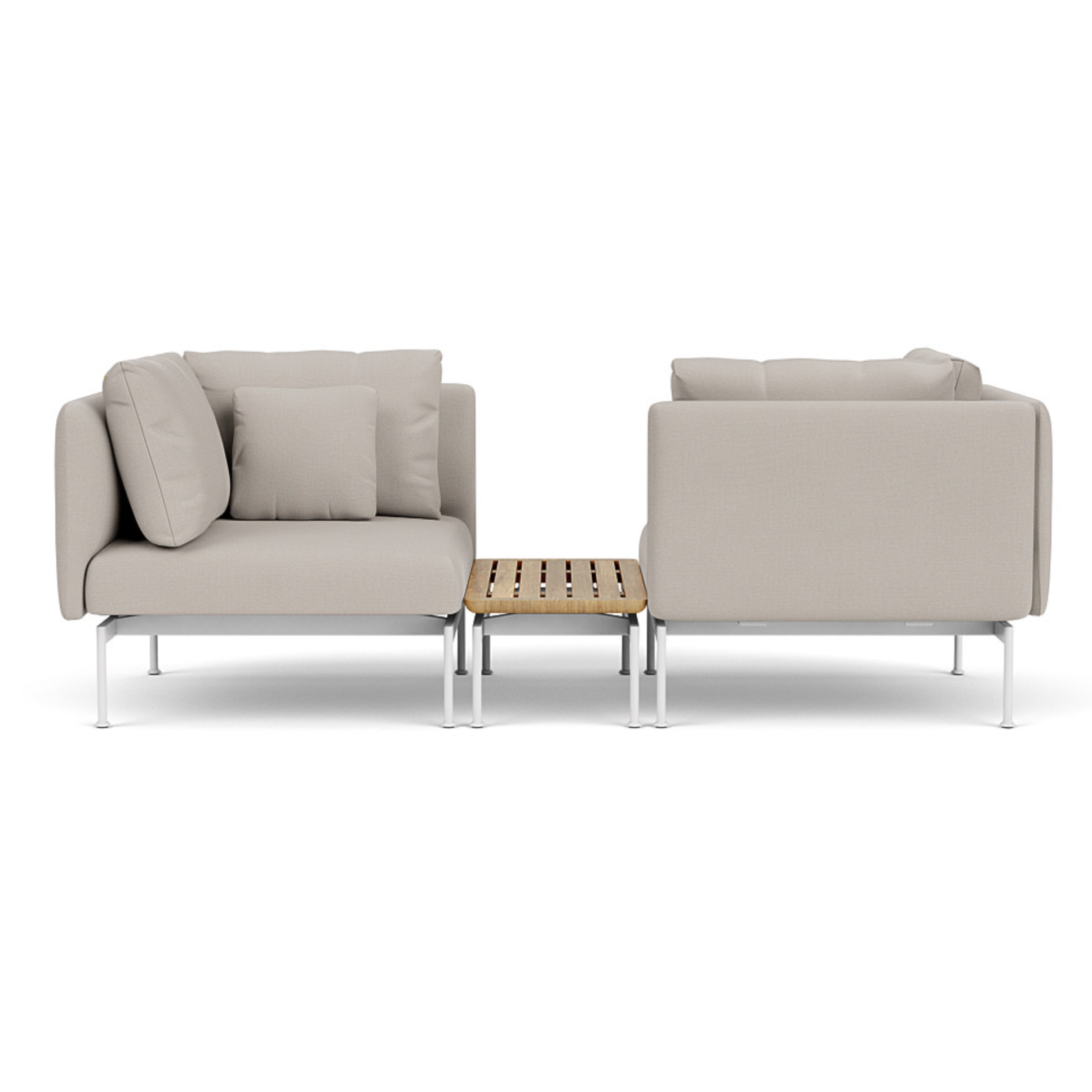 Layout Deep Seating Tete-a-Tete Set