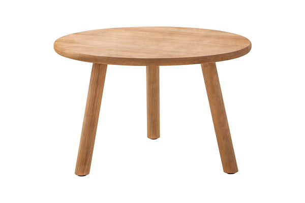 Traditional teak Marcella lounge table Ø63 cm