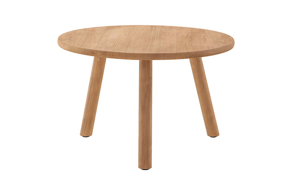 Traditional teak Marcella lounge table Ø63 cm