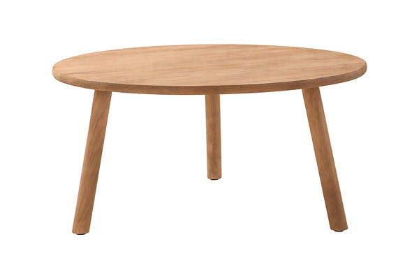 Traditional teak Marcella lounge table Ø90 cm