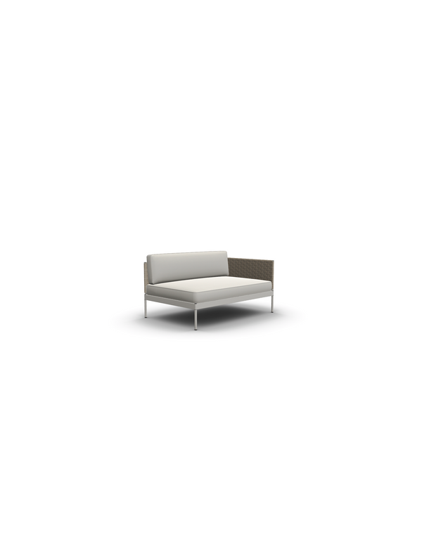 Roda Basket Sofa 2-Sitz 135x90x28 cm