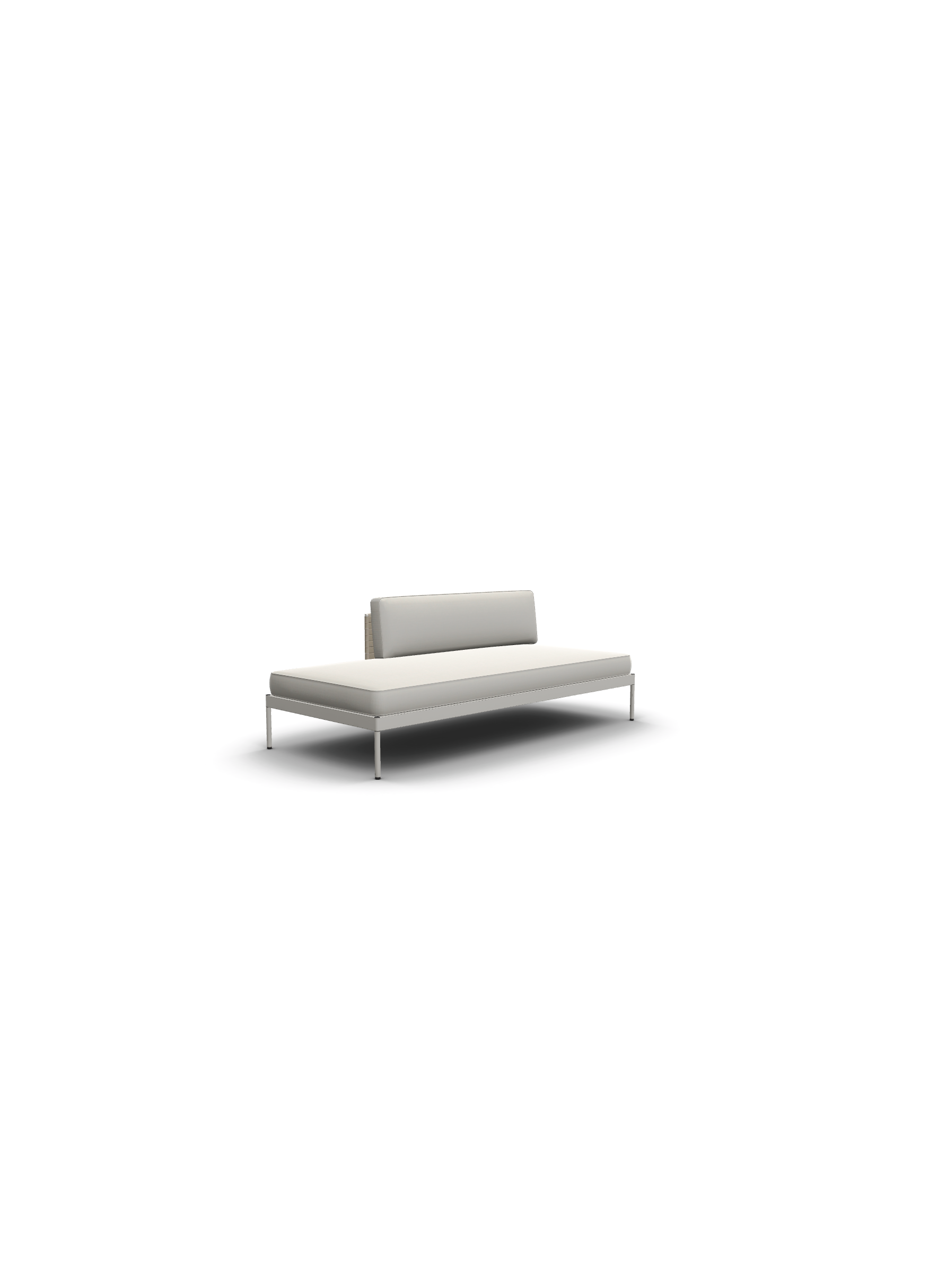 Roda Basket Sofa 3-Sitz 200x90x28 cm