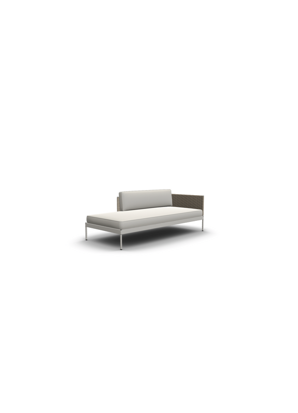 Roda Basket Sofa 3-Sitz 200x90x28 cm