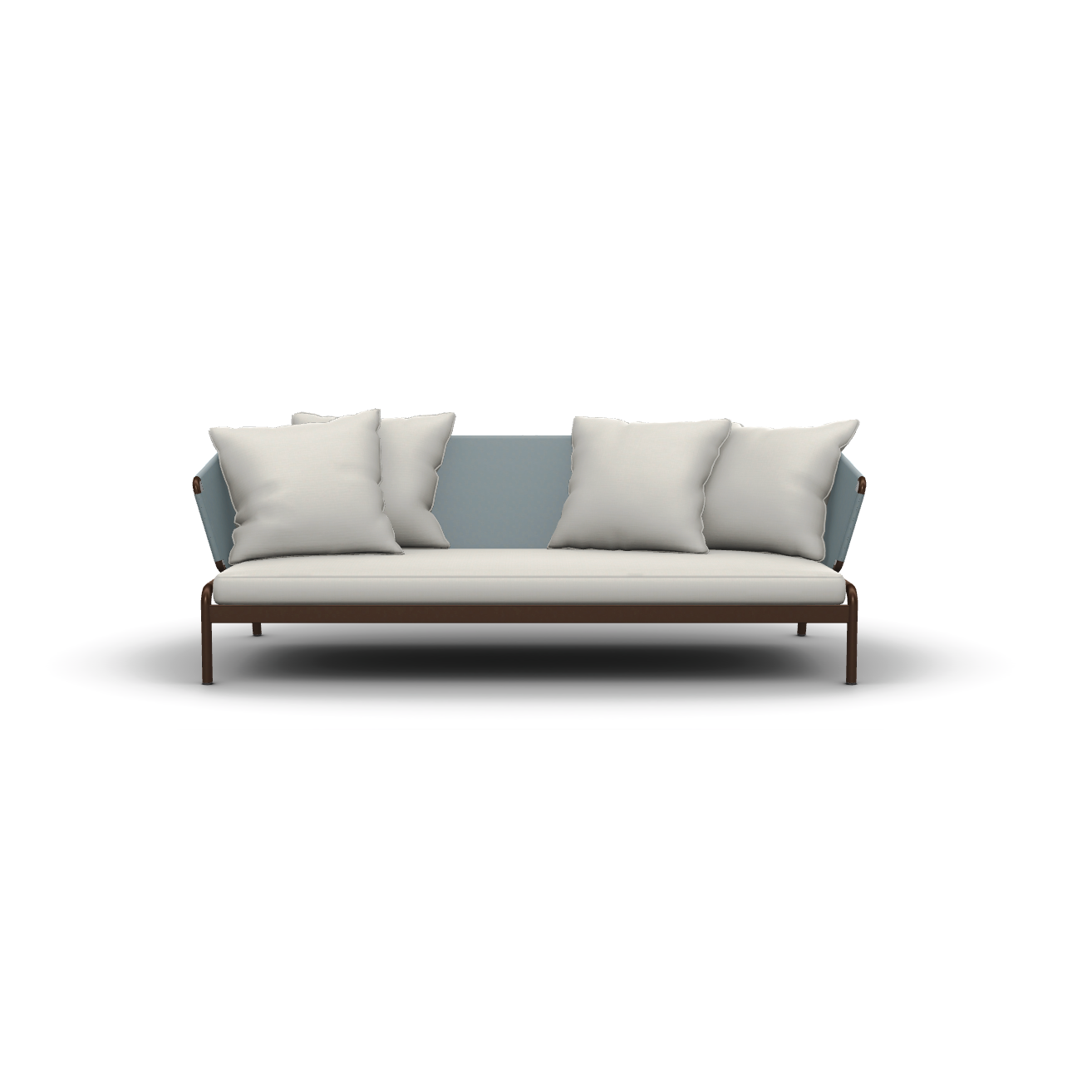 Roda Spool Sofa Batyline 236 cm