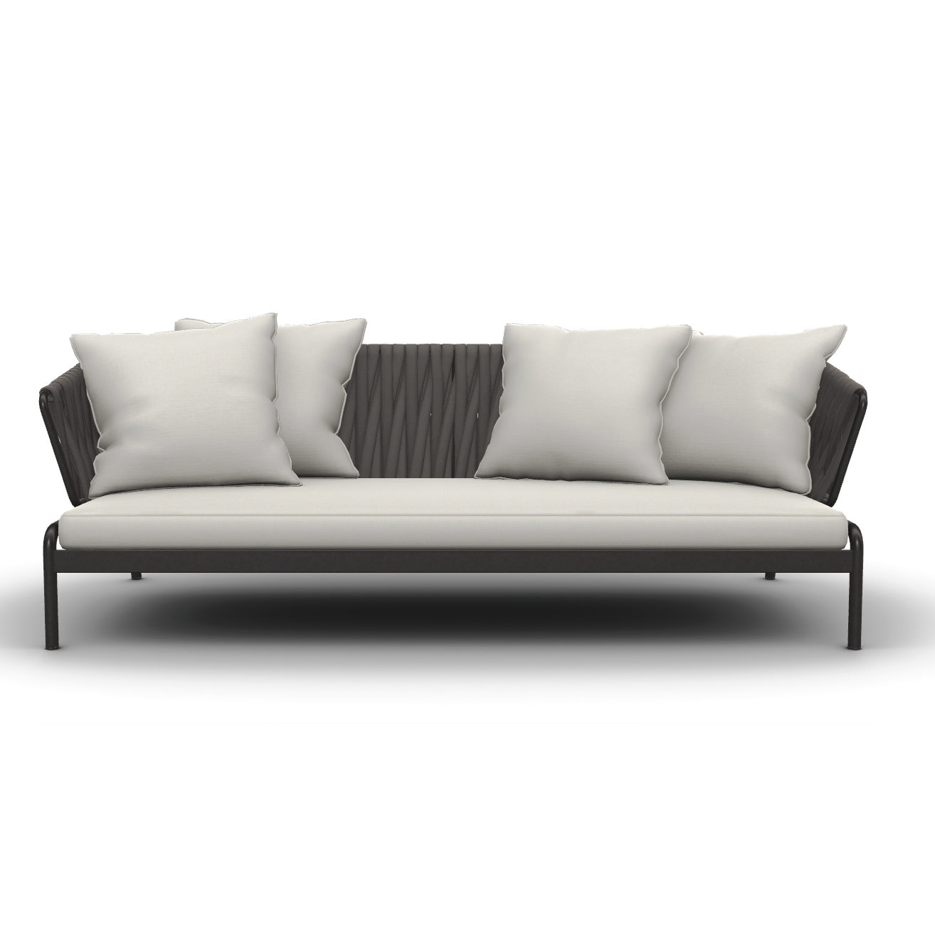 Roda Spool Sofa mit gepolstertem Gurt 236 cm