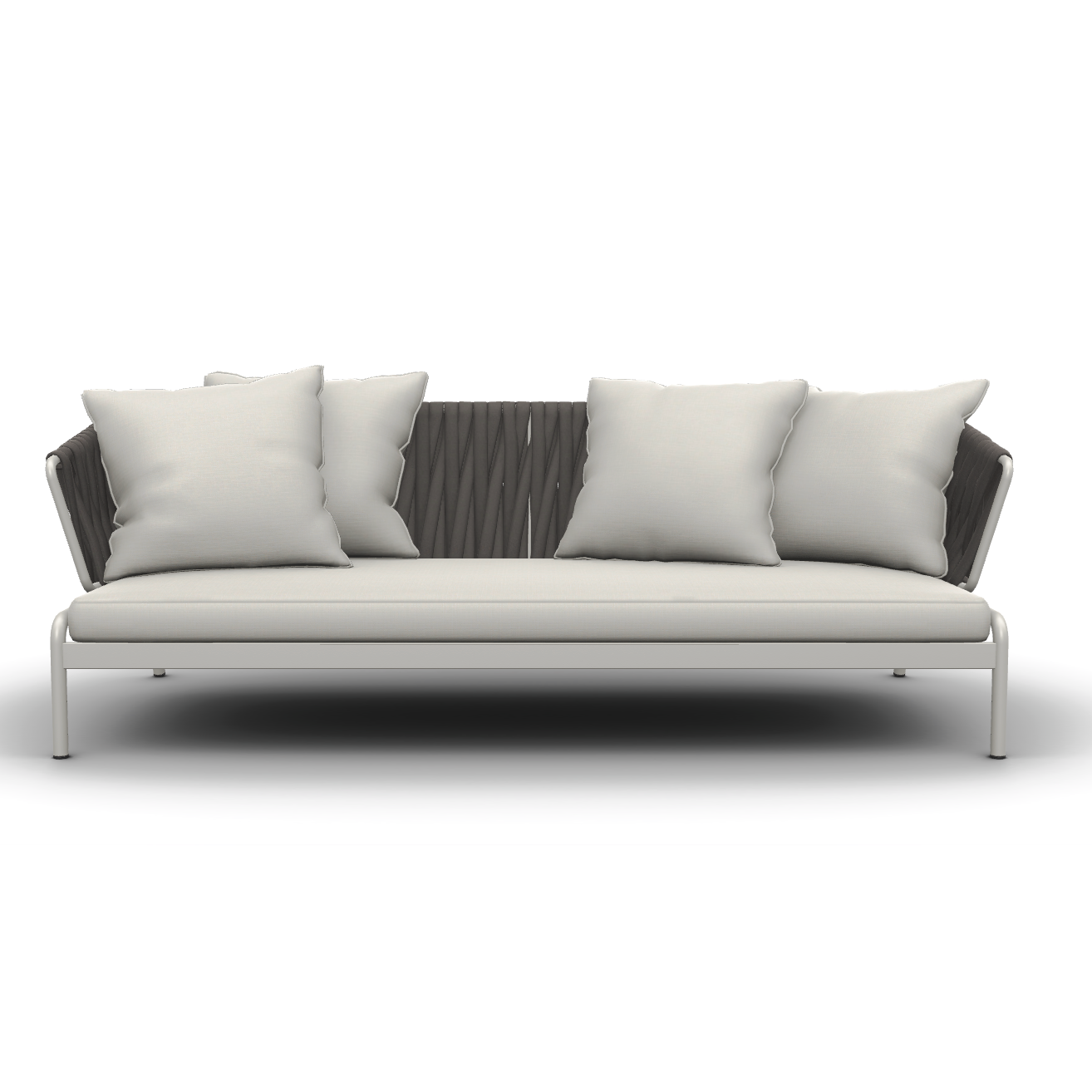 Roda Spool Sofa mit gepolstertem Gurt 236 cm