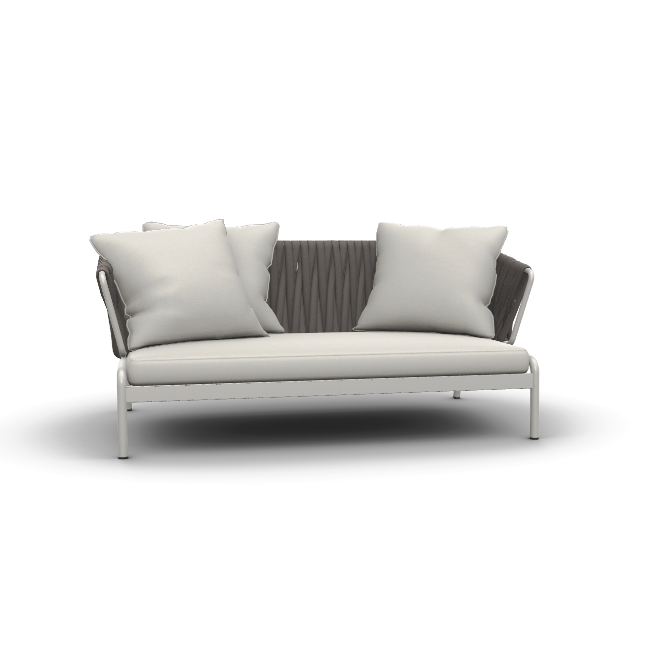 Roda Spool Sofa mit gepolstertem Gurt 182 cm