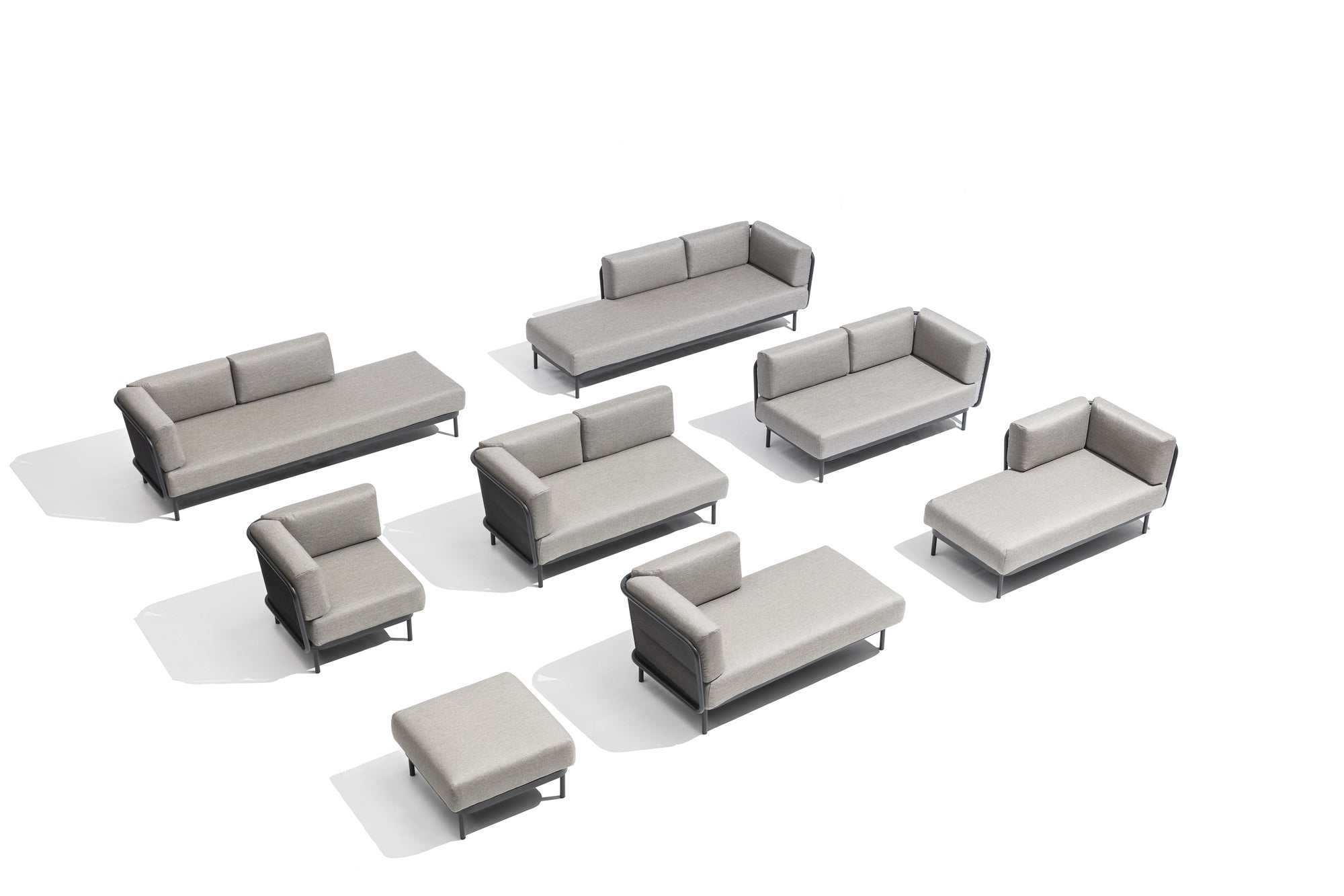 Todus Baza modulares Sofa 248 cm