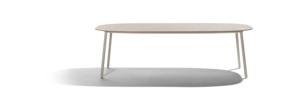 Table à manger basse ovale Tribù TOSCA 240 cm