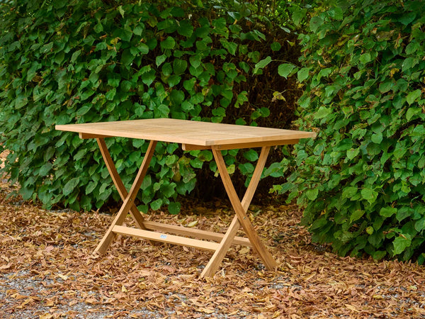 Traditional Teak Sofia Esstisch klappbar, Ø90 cm