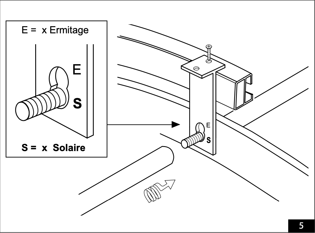 Die Unopiu T-Halterung ist ein unverzichtbares Ersatzteil, das Ihnen ermöglicht, zwei Federzugrollos sicher und stabil an Ihrer Pergola zu befestigen. Hergestellt aus hochwertigen Materialien, garantiert diese Halterung eine lange Lebensdauer und widersteht den unterschiedlichsten Witterungsbedingungen, sei es Regen, Wind oder starker Sonneneinstrahlung.