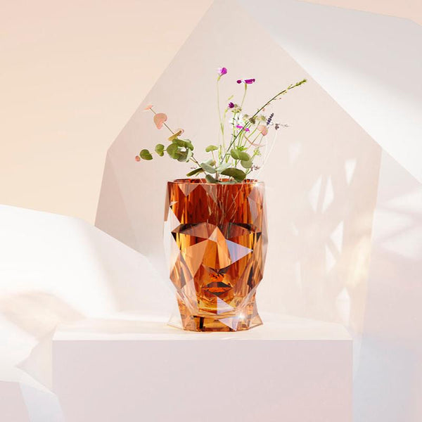 Vondom ADAN NANO planter, transparent