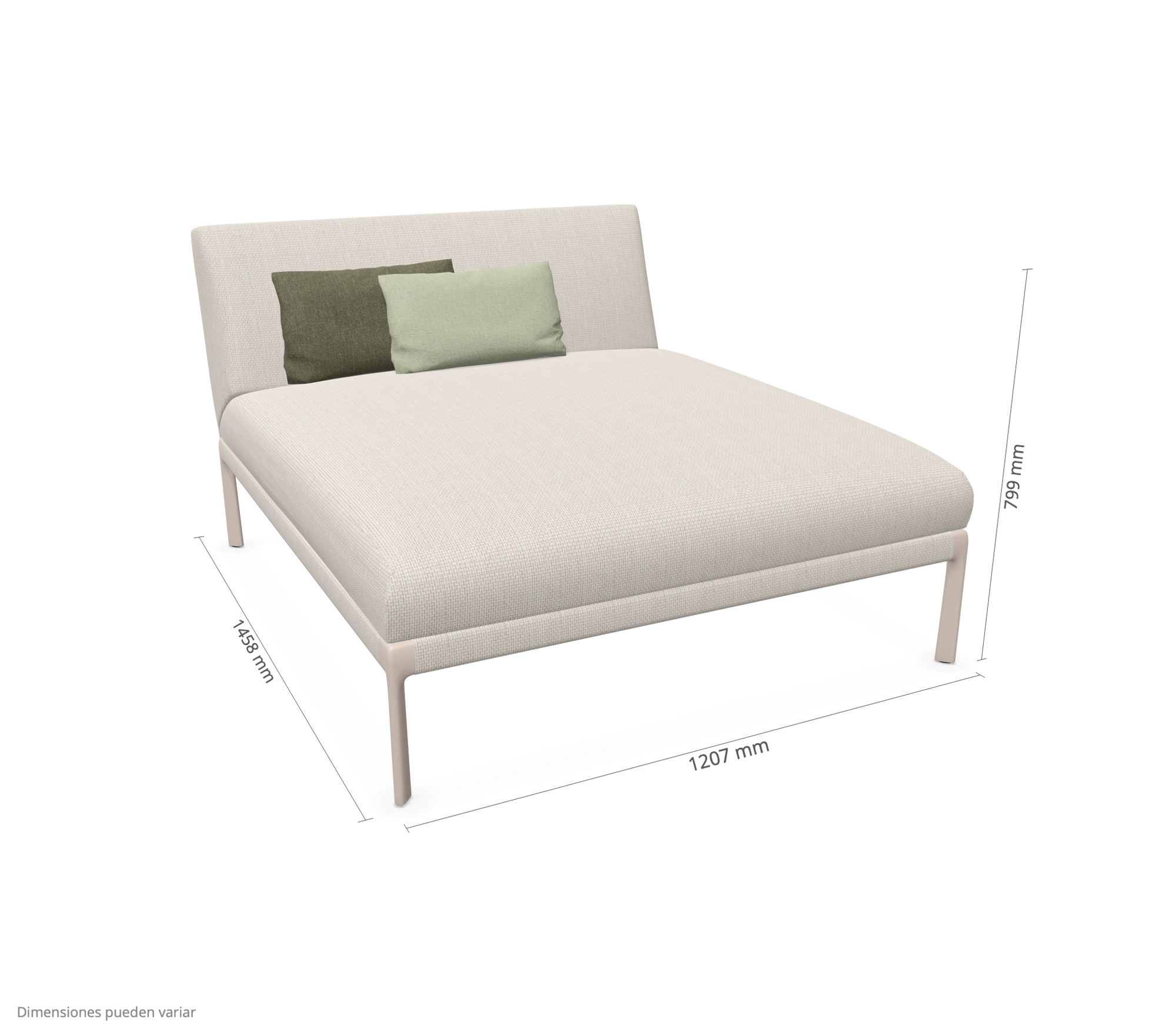 expormim Livit Chaiselongue-Modul