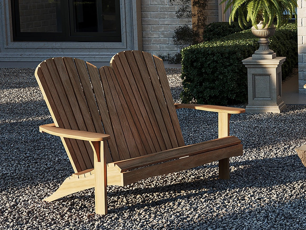 Traditional Teak Sienna 2-Seater