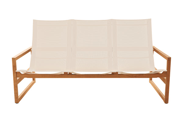 Traditional Teak Sofia 3-Sitzer Sofa 180 cm