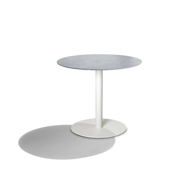 Tribù T-TABLE runder Esstisch weiß/keramik zink