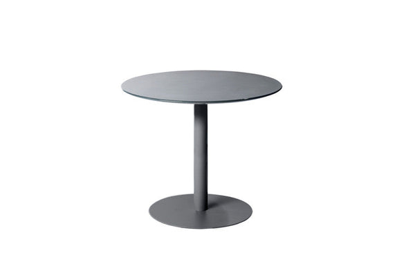 Tribù T-TABLE runder Esstisch wengé/ocean