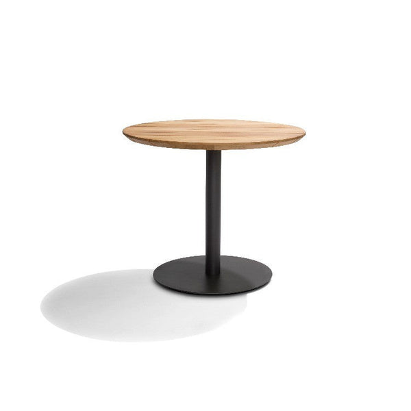 Tribù T-TABLE runder Esstisch wengé/teak