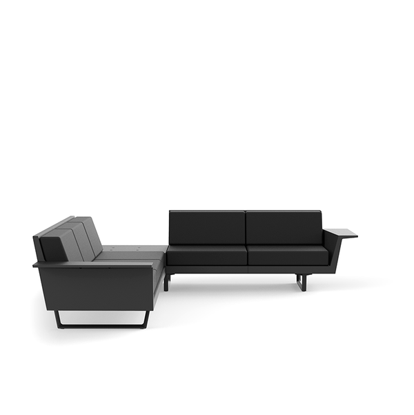 Vondom DELTA 4-Sitzer Lounge Ecksofa mit integriertem Tisch