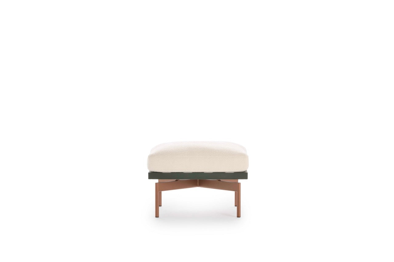 Gandia Blasco Onde Stool for Club Armchair